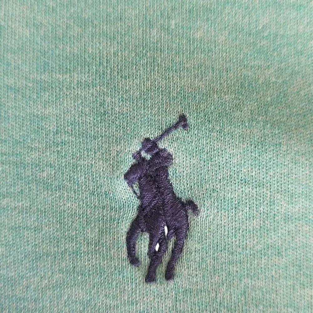 Ralph Lauren Mens Polo Sz XL Green Logo Pony Preppy 100% Cotton Old Money Shirt